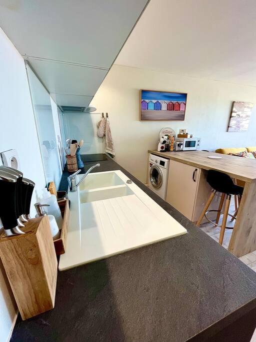 Ferienwohnung Duplex Cosy Avec Vue Mer Cucq Exterior foto